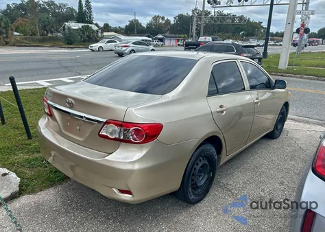 2013 Toyota Corolla Base из США, поврежденный, VIN 5YFBU4EE5DP207584